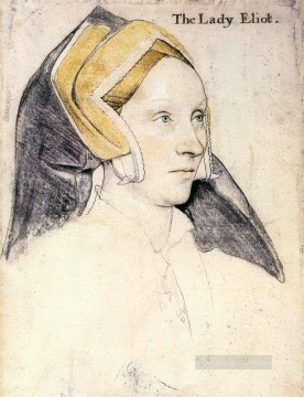  Holbein Art Painting - Lady Elyot Renaissance Hans Holbein the Younger